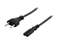 DELTACO DEL-109AP Strømkabel 10m Sort