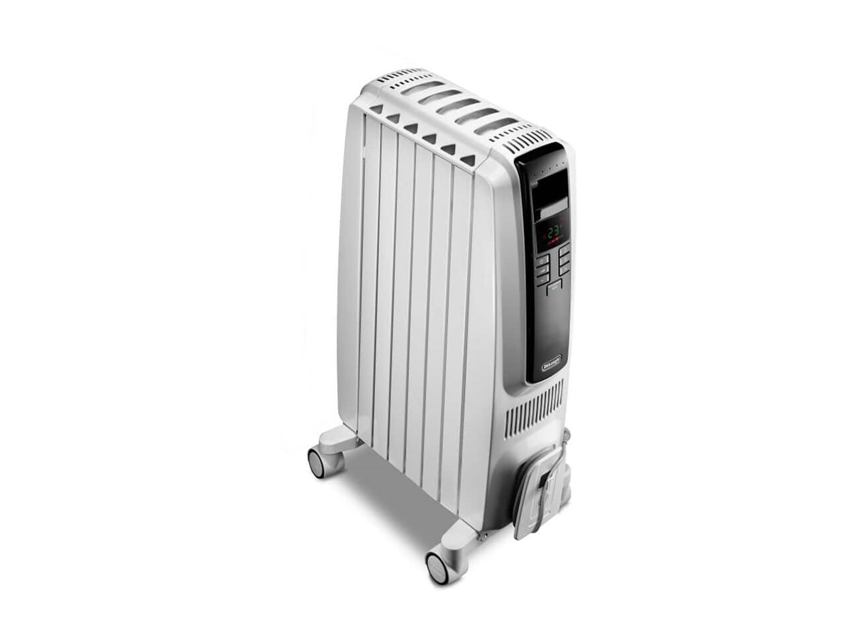 De'Longhi Dragon 4 Oil Radiator - White - TRD40615ECA