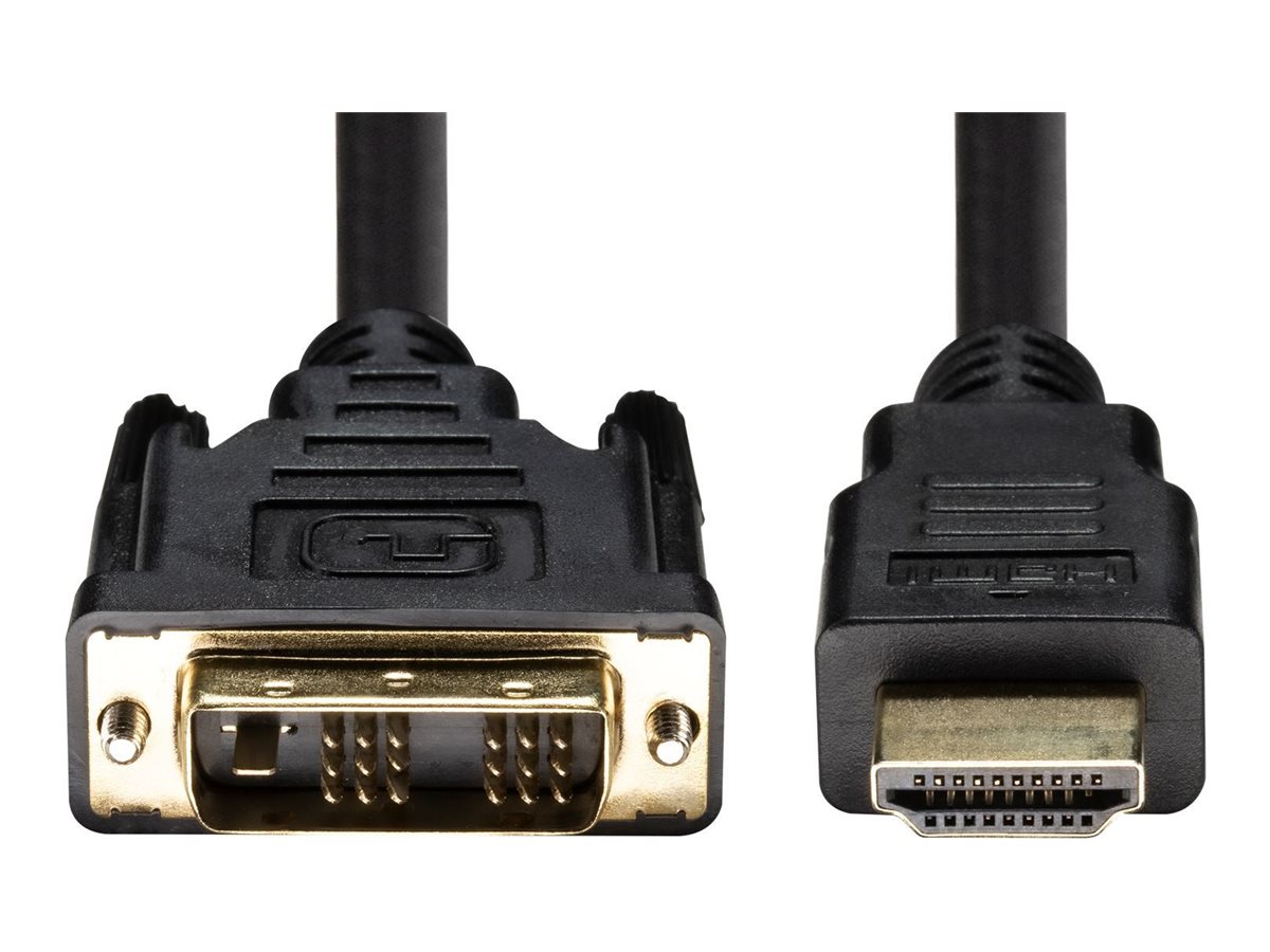 Dynamix adapter cable HDMI / DVI 3 Product shot Front 79800