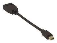 MicroConnect Adapter Mini DisplayPort han -> 20 pin DisplayPort hun 15 cm Sort