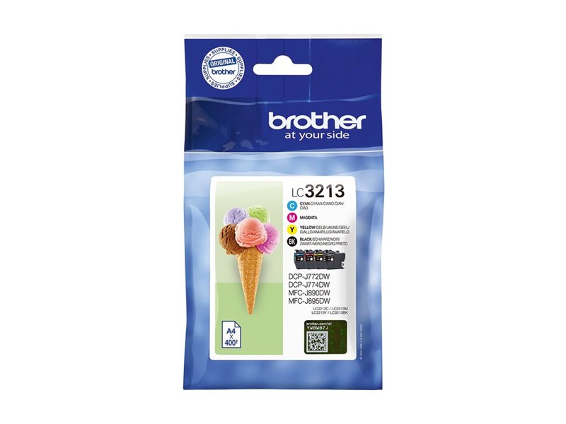 BROTHER LC3213 Pack of 4 cartridges