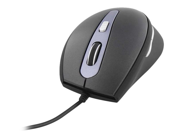 TNB Office Wired Mouse Black Ultra