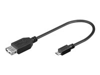 goobay USB 2.0 On-The-Go USB-adapter 20cm
