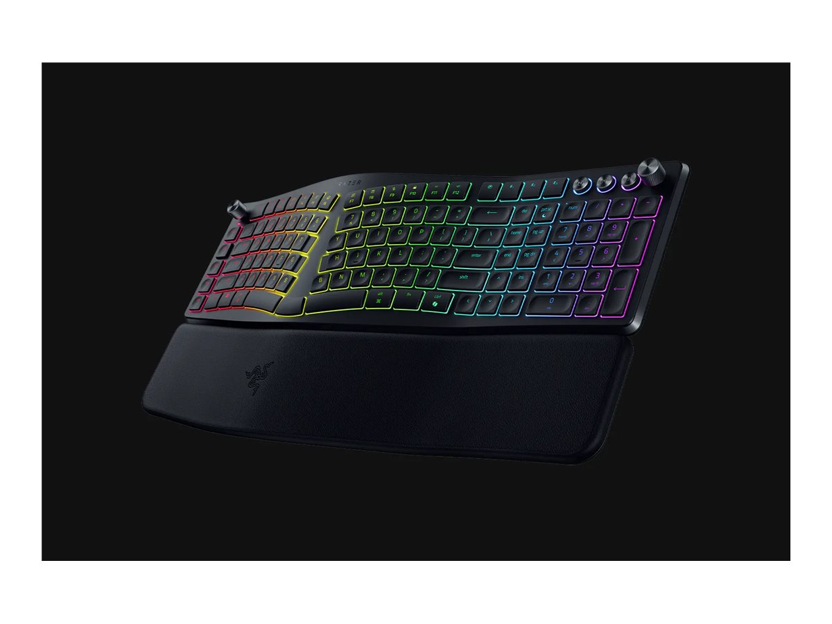 Razer Pro Type Ergo keyboard low profile QWERTY US Input Usage / lifestyle Front 72725