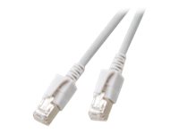 MicroConnect VC45 CAT 6a Kabel med afskærmning med folie og kobberfletning (SFTP 2m Netværkskabel Grå