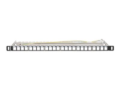 INTELLINET 24-Port Patchpanel geschirmt und unbestückt 0,5HE