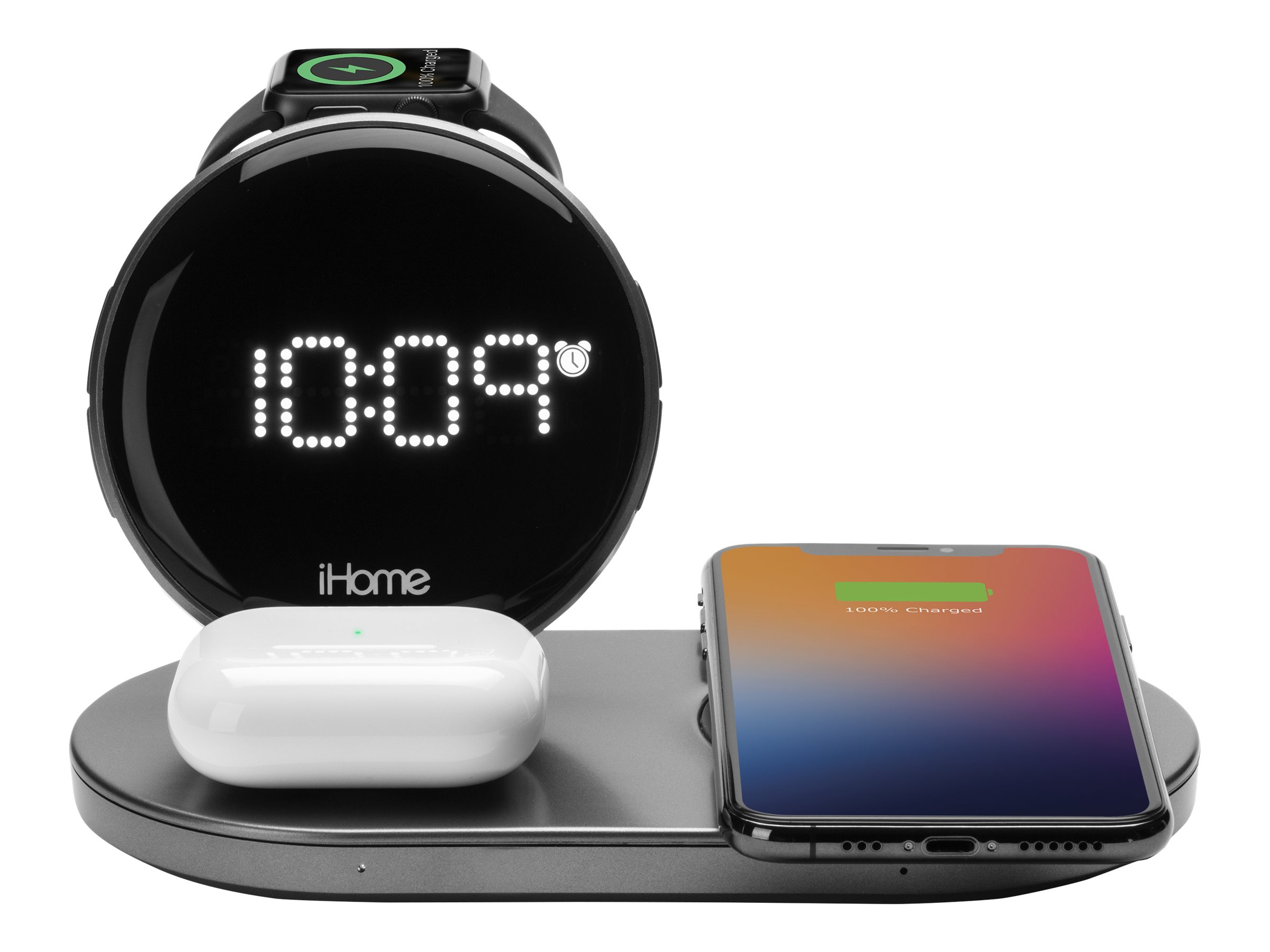 Charging Station with Wireless Charger, Apple Watch Charger, AirPods C