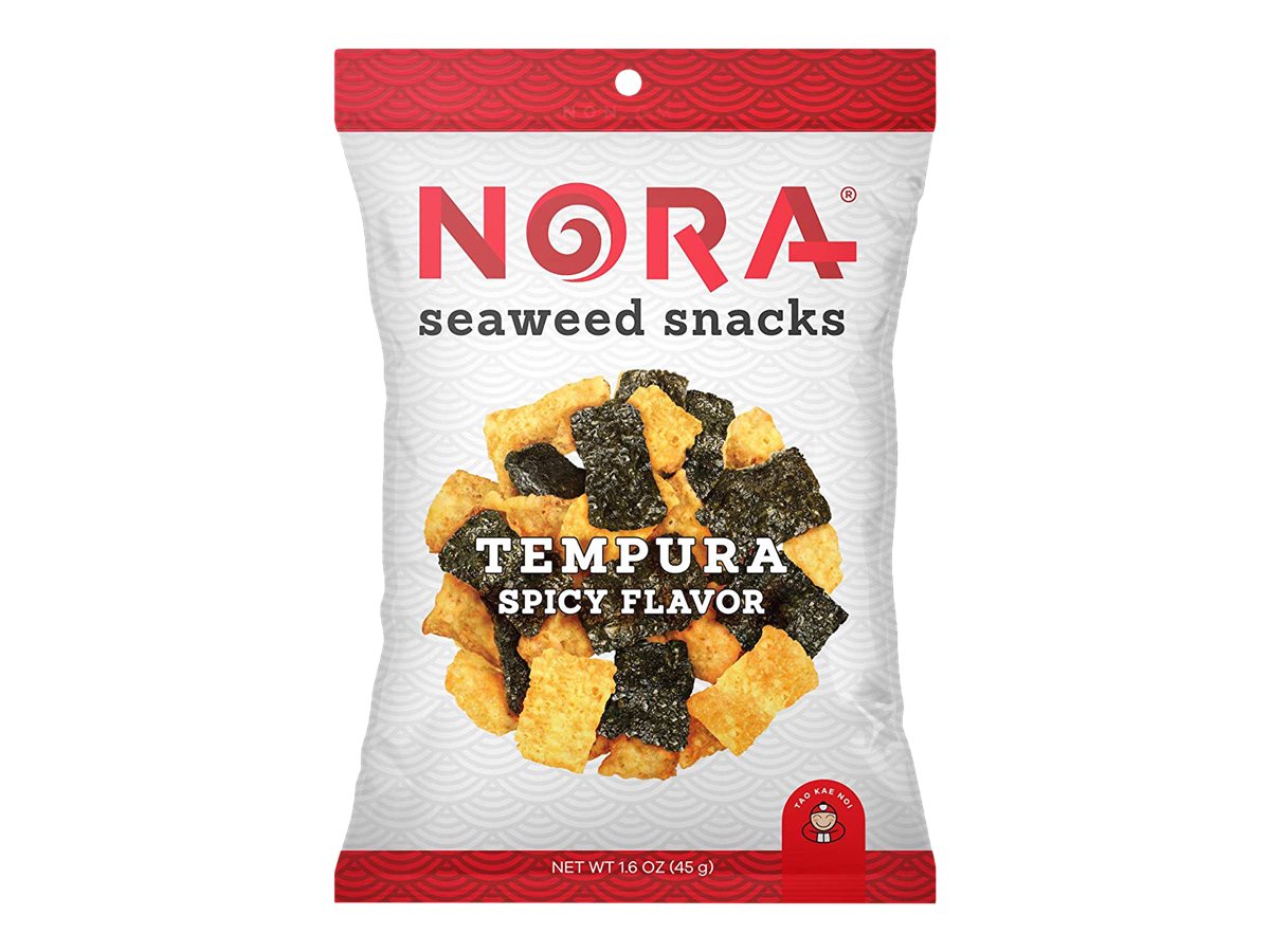Nora Seaweed Snacks Spicy Tempura 45g