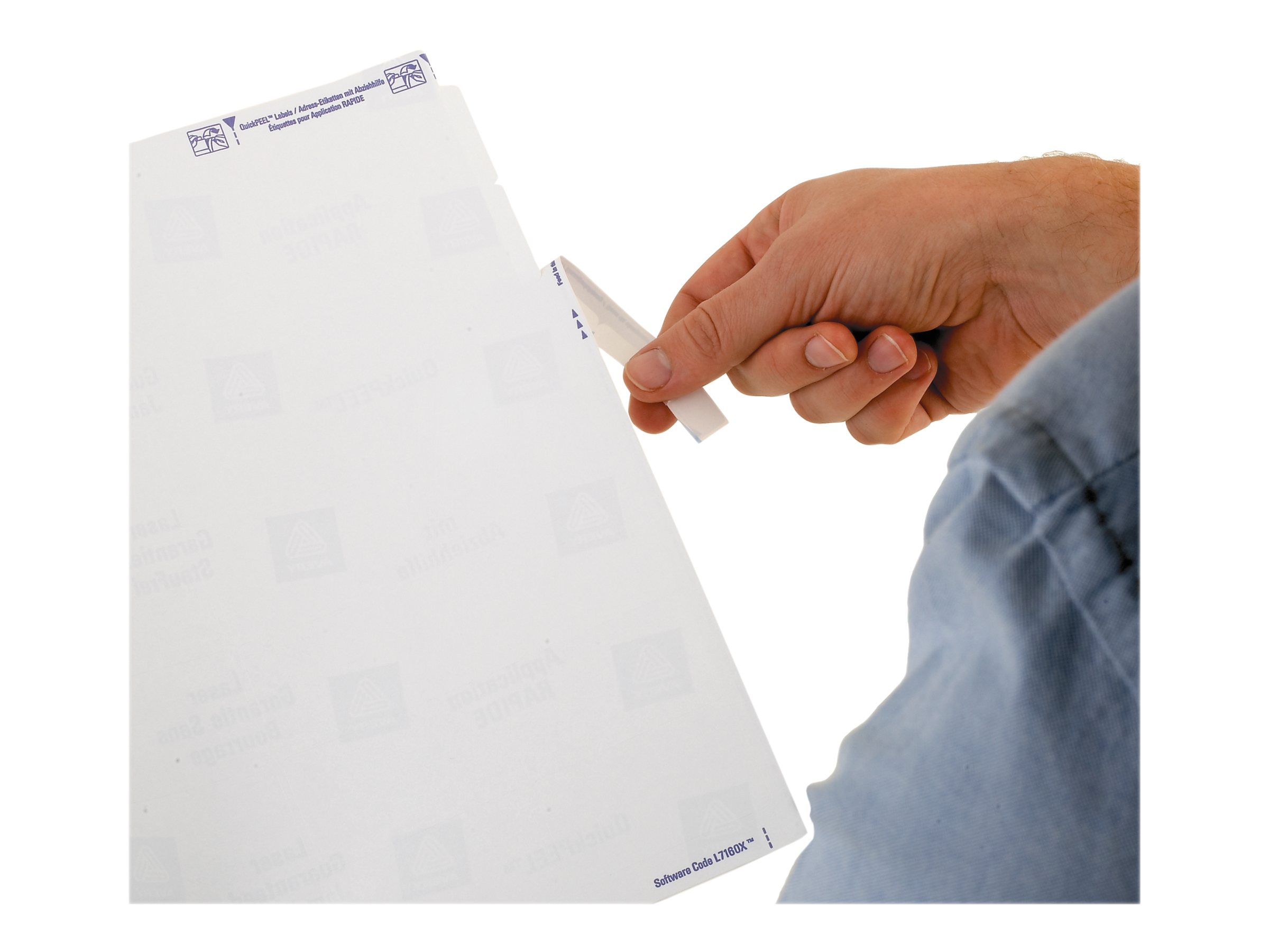 Avery Quickpeel Address Labels 2500 Labels 991 X 57 Mm