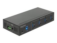 DeLock External Industry Hub 4 x USB 3.0 Type-A 15 kV ESD protection Hub 4 porte USB