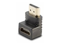 Adaptateur HDMI femelle vers HDMI m le coudé à 90 dégrés vers le bas