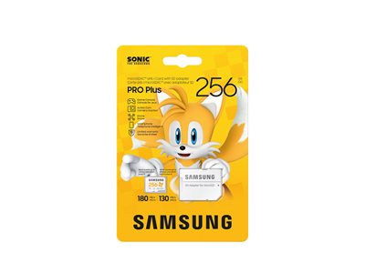 SAMSUNG SONIC microSD 256GB+SD-Adapter - MB-MD256SA/LC1