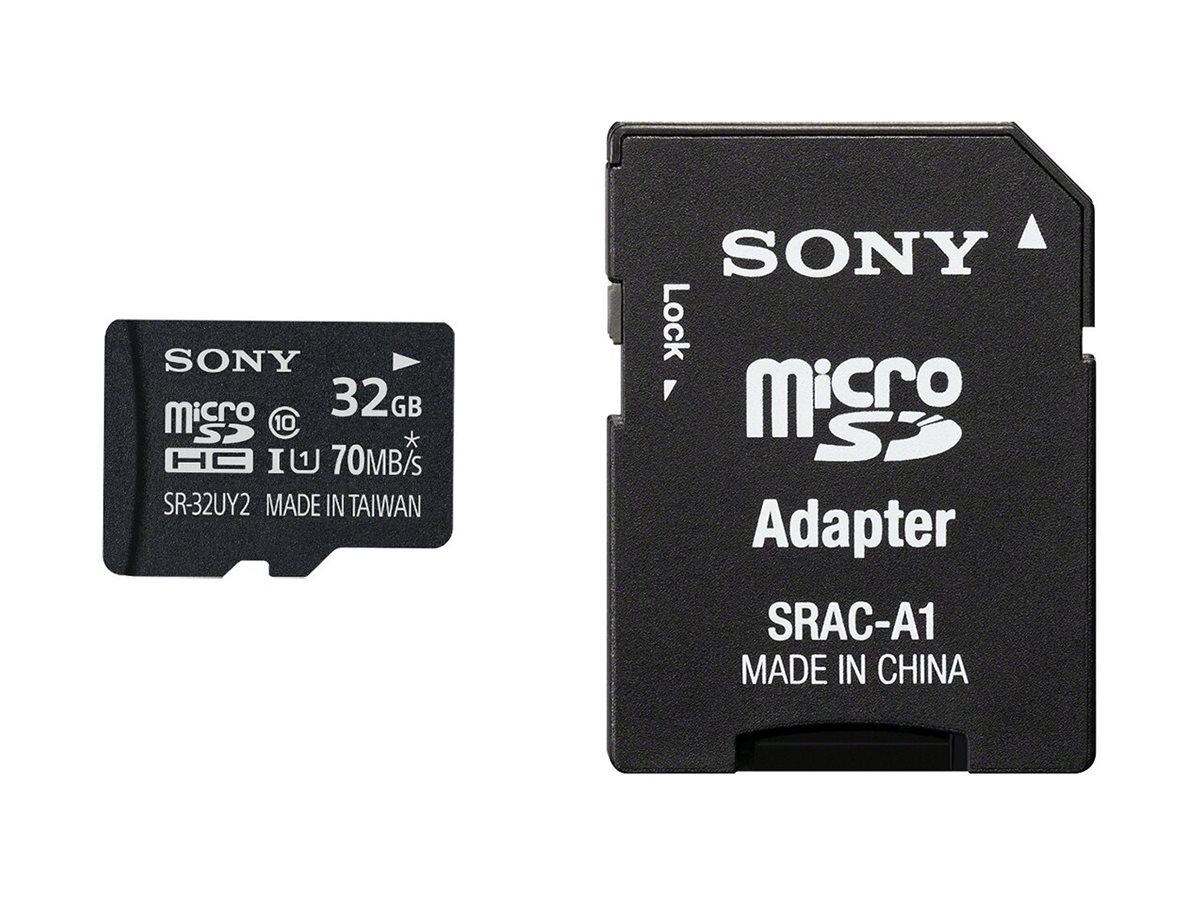 Sony SR-32UY2 - Flash memory card (adapter included)