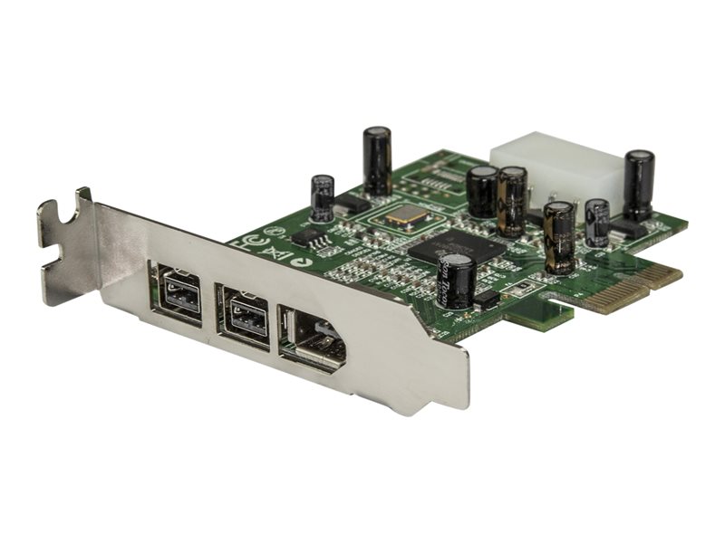 StarTech.com Carte PCIe 3x FireWire 1394 - 1x a 2x b
