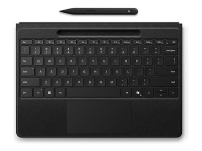 MS Srfc Pro Flex KB w/Slim Pen CM Black - Y8U-00007