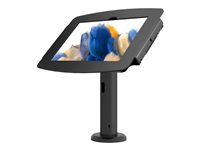 Compulocks Galaxy Tab A7 Lite 8.7â€ Space Enclosure Tilting Stand 8" mounting kit - tilting kiosk - for tablet - black