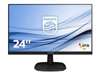 Philips V-line 243V7QDSB 24' 1920 x 1080 (Full HD) DVI VGA (HD-15) HDMI 60Hz