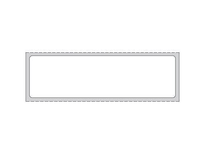 PDC Healthcare Paper permanent adhesive white 