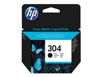 HP 304 - black - original - ink cartridge