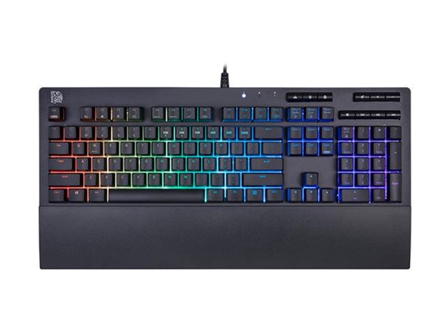 Thermaltake Athos Elite RGB keyboard black Input Product shot Front 79350