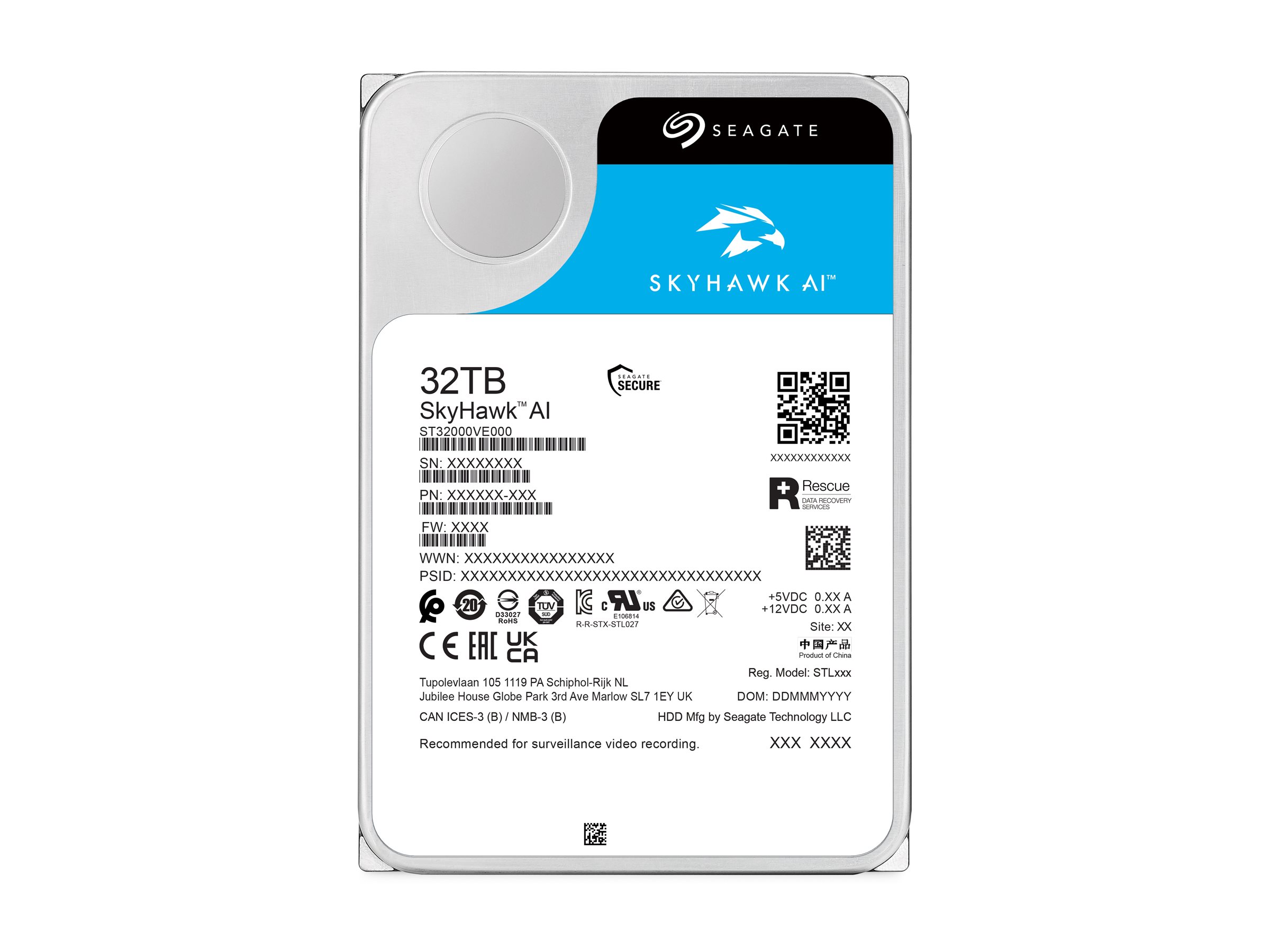 Seagate SkyHawk AI - Hard drive