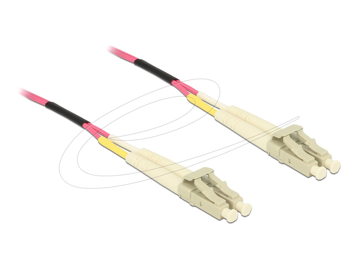 Optical Fiber Cable LC Duplex to LC Dupl