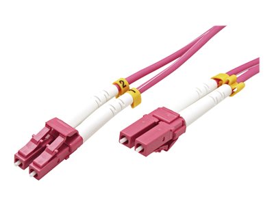 VALUE LWL-Kabel 50/125um OM4 LC/LC 1m