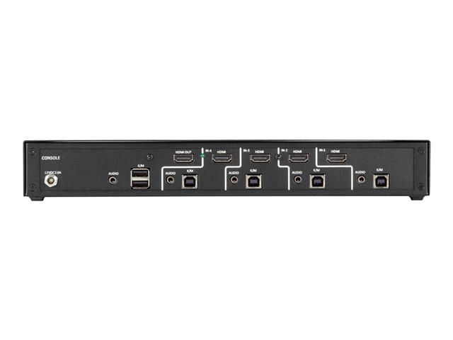SECURE KVM SWITCH; SH; 4-PORT; HDMI; USB – Black Box