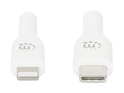 MH Kabel USB-C/Lightning 1m weiss - 394512