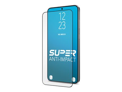 Cellairis Shell Shock Screen protector tempered glass frame color black 