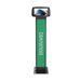 Compulocks Galaxy Tab A8 10.5" Space Enclosure Brandable Floor Stand - Image 2: Front