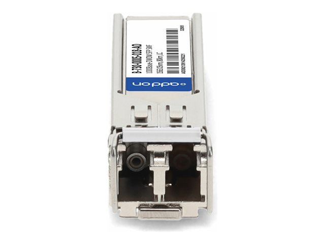 AddOn - Module transmetteur SFP (mini-GBIC) (équivalent à : Ciena B-730-0005-018) - GigE - 1000Base-DWDM 