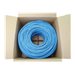 Tripp Lite Cat6 1G Solid Core UTP Bulk Ethernet Cable, LSZH, Blue, 1000 ft. (305 m)