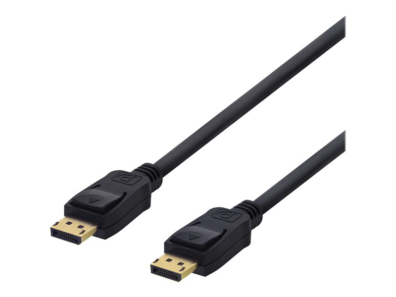 DELTACO DP-1020D - DisplayPort-kabel - DisplayPort till DisplayPort - 2 m