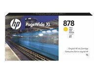 HP 878 - yellow - original - PageWide XL - ink cartridge