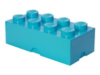 LEGO Storage Brick 8 Opbevaringsboks Medium azur