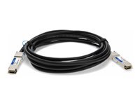 AddOn - Câble d'attache directe 40GBase - Conformité TAA - QSFP+ pour QSFP+ 