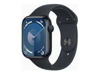 Apple Watch Series 9 (GPS) 45 mm Sort Smart ur