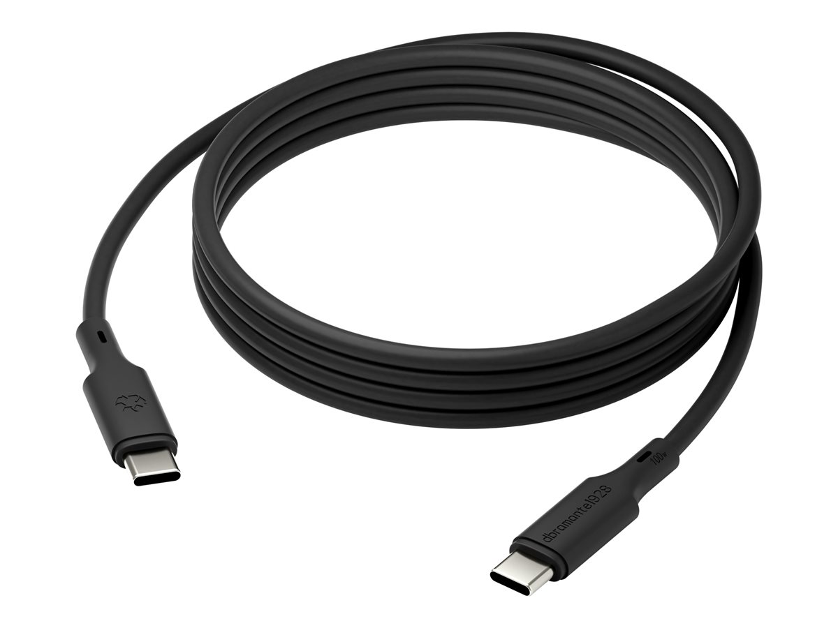 dbramante1928 Sustainable IT EU Wall Charger Supporting Apple iPhone Fast Charging 70W USB-C + 2 Meter USB C-C TPE Cable Black – foto 5