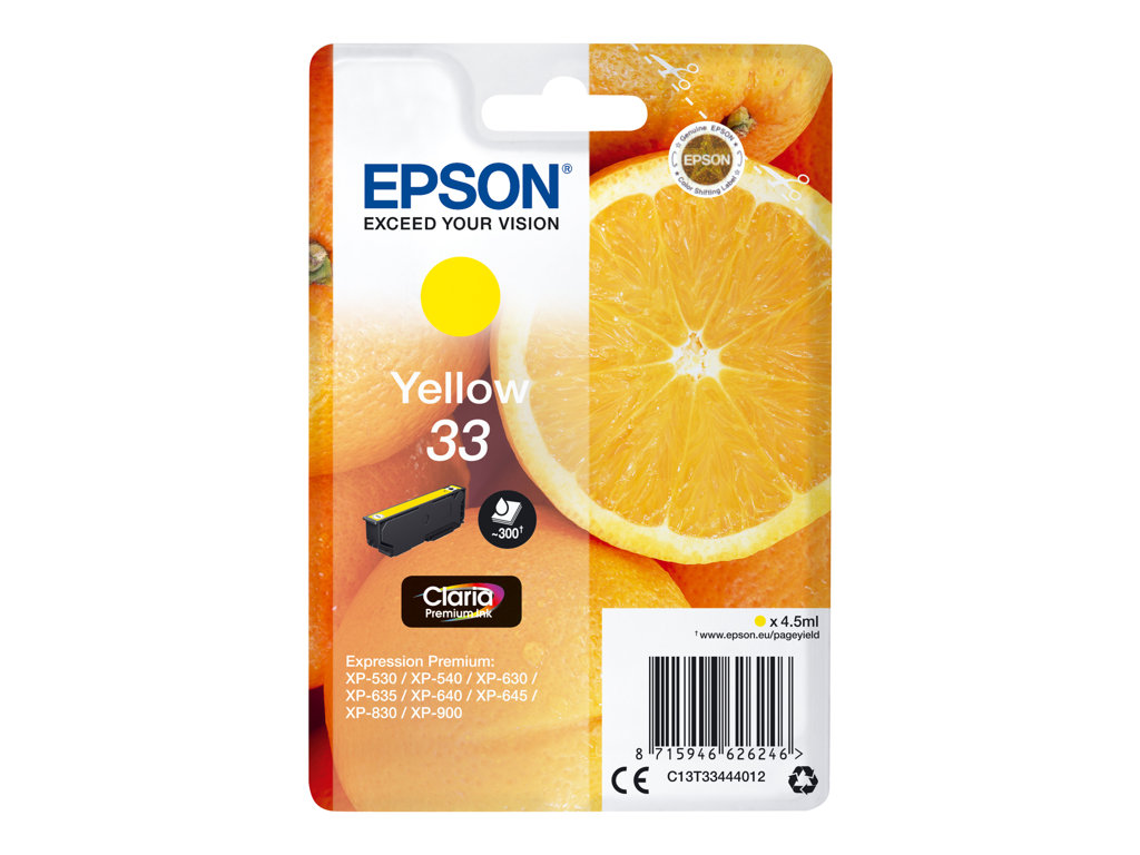EPSON 3LB Cartridge Oranges Claria w/s