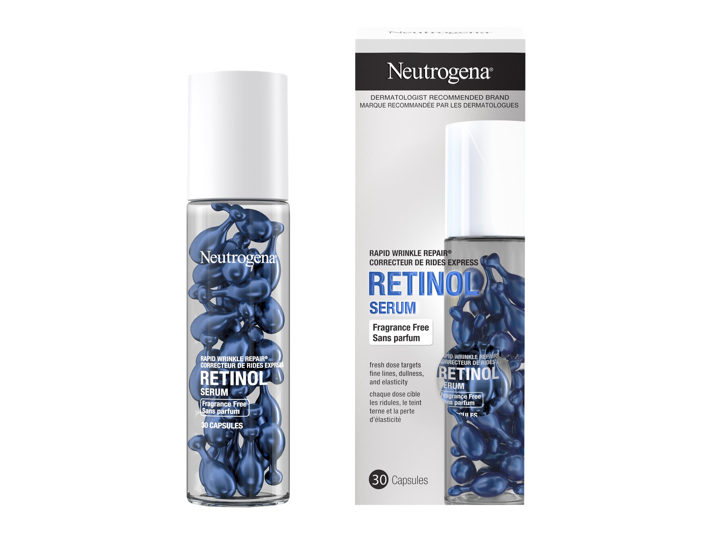 Neutrogena Rapid Wrinkle Repair Retinol Face Serum Capsules - 30's