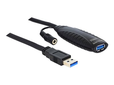 DELOCK USB3.0 Verl. A -> A St/Bu 10.00m aktiv