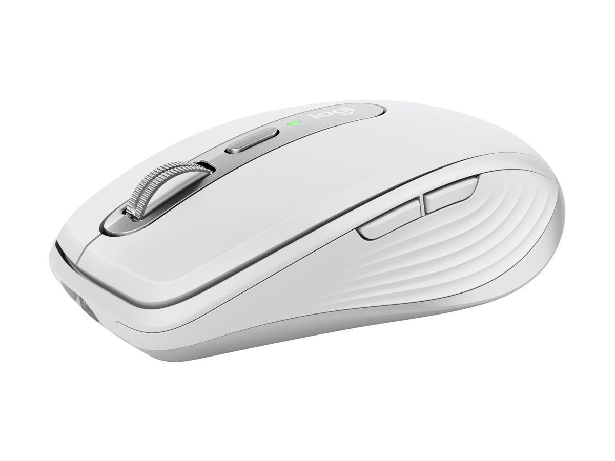 Logitech Master Series MX Anywhere 3S for Mac mouse Bluetooth pale Product shot Back 78850