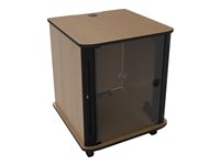 Middle Atlantic RFR Series cart - for audio/video components - kensington maple