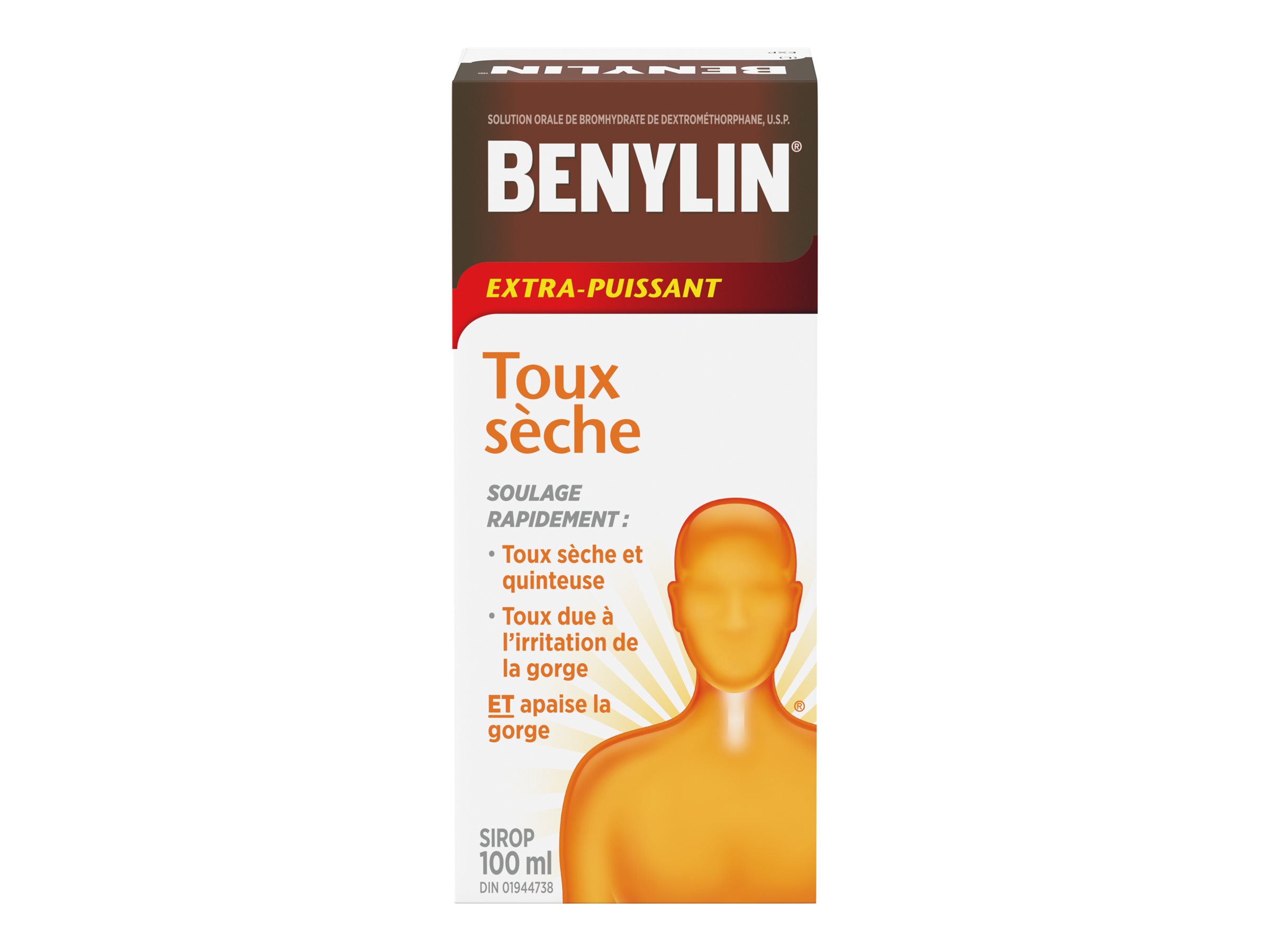 Benylin Extra Strength Dry Cough Syrup - 100ml