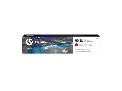 HP 981X XL Magenta PageWide Cartridge