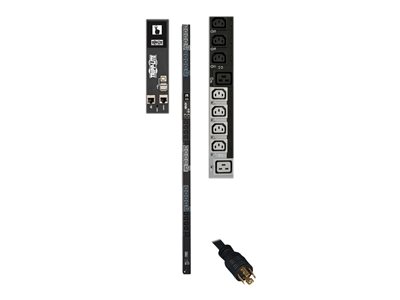 Eaton Tripp Lite Series PDU 3-Phase Switched 208/240V 24 C13 6 C19 Outlet Monitoring TAA