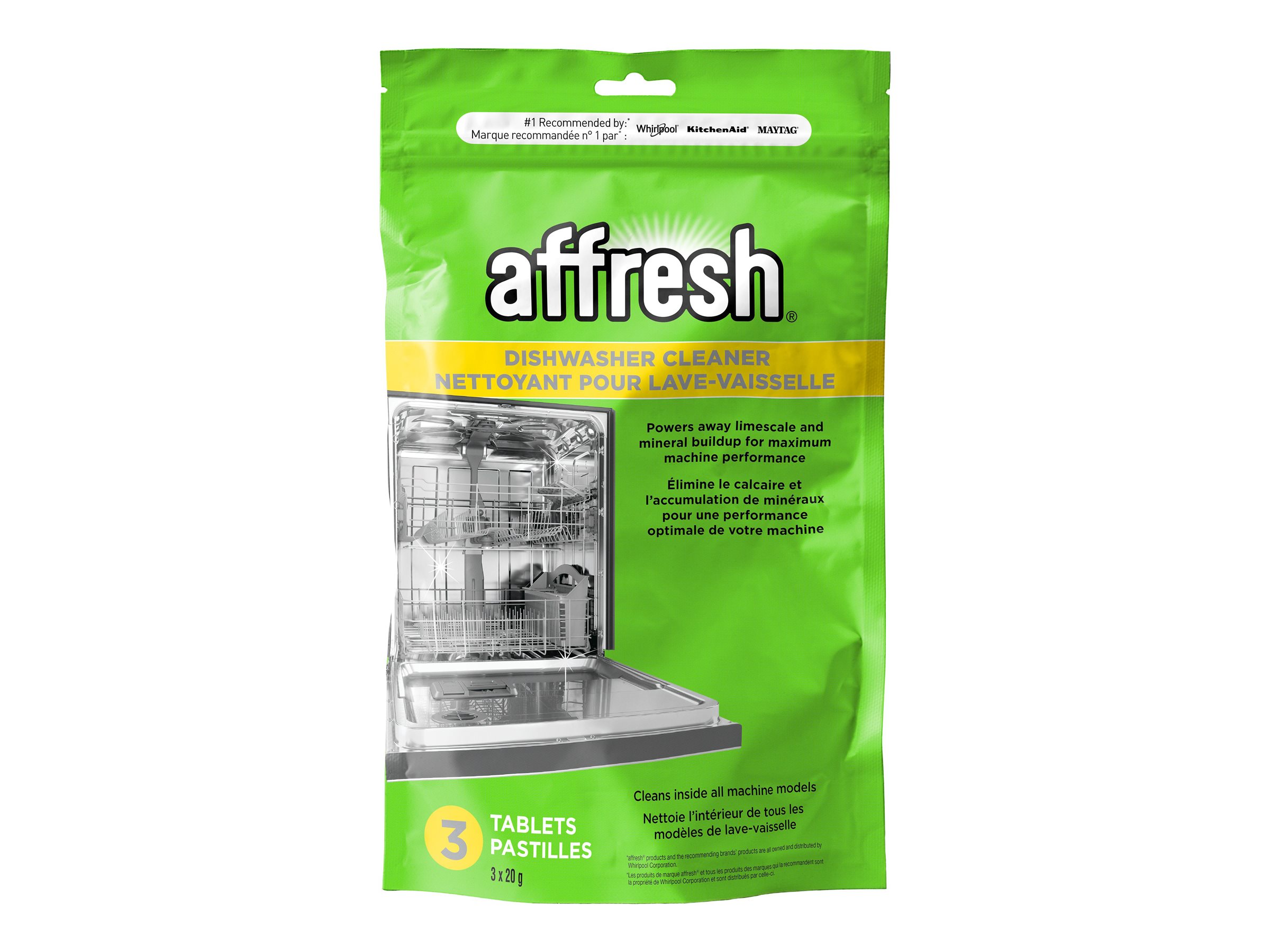 Affresh Dishwasher Cleaner - 3 x 20g