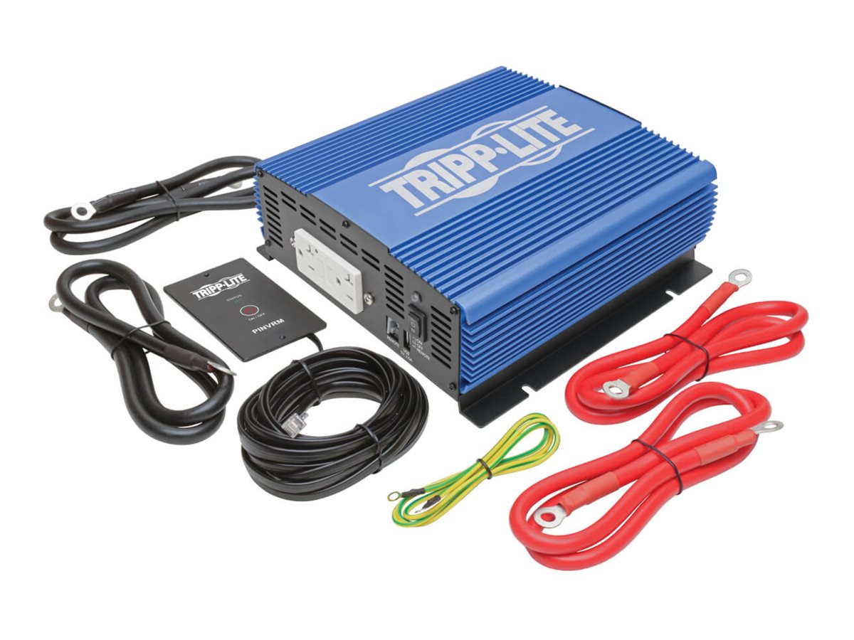 Tripp Lite 2000W Compact Power Inverter Mobile Portable w/ 2 Outlets & 1 USB Charging Port