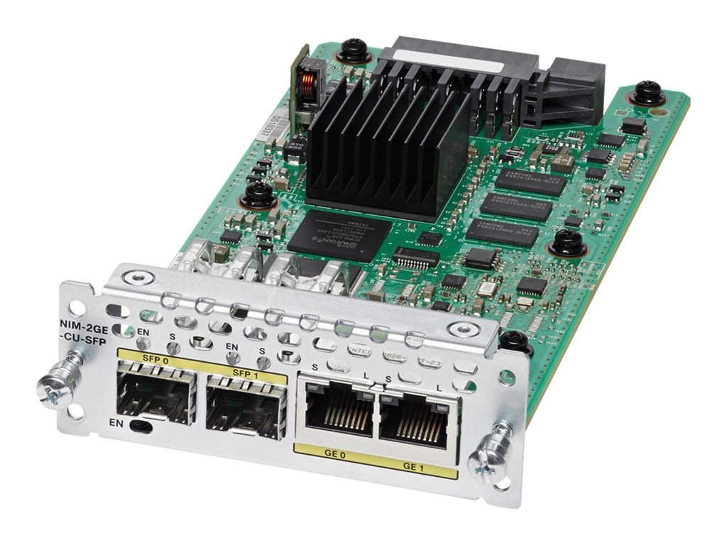 CISCO 2Port GE WAN NIM Dual-mode RJ45 RF